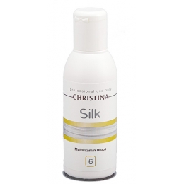 Christina Кристина Силк Silk -6- Multivitamin Drops,150мл - Мультивитаминные капли, Шаг 6